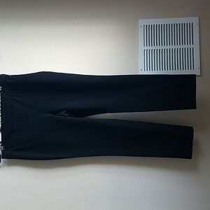 Talbots 10P side zip refined bi stretch pants black